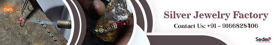 Silver Jewelry Factory in India
